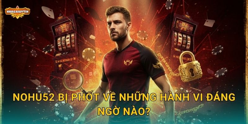 NOHU52 bị phốt về những hành vi đáng ngờ nào?