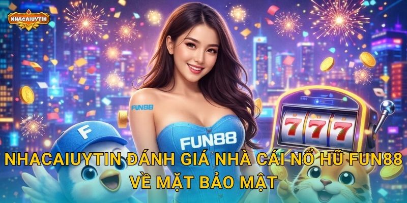 Nhacaiuytin đánh giá nhà cái nổ hũ Fun88 về mặt bảo mật